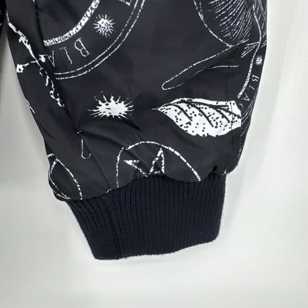 Blackcraft Cult Occult Skullcraft Lightweight Bomber Jacket AOP Dark Goth